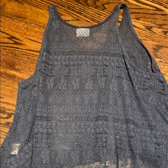 SOLD- free people  cropped lace top - Picture 3 of 3